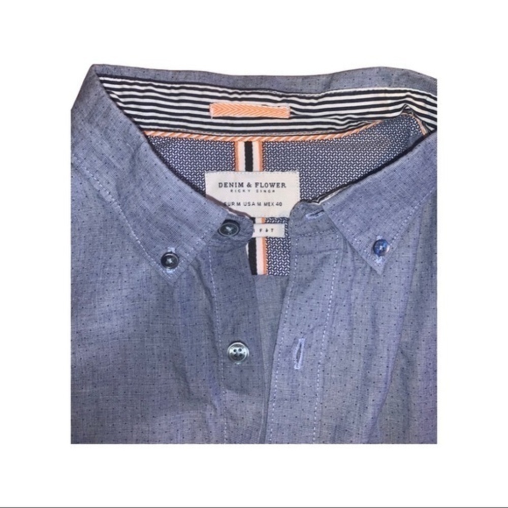 Distressed button down - Picture 3 of 4